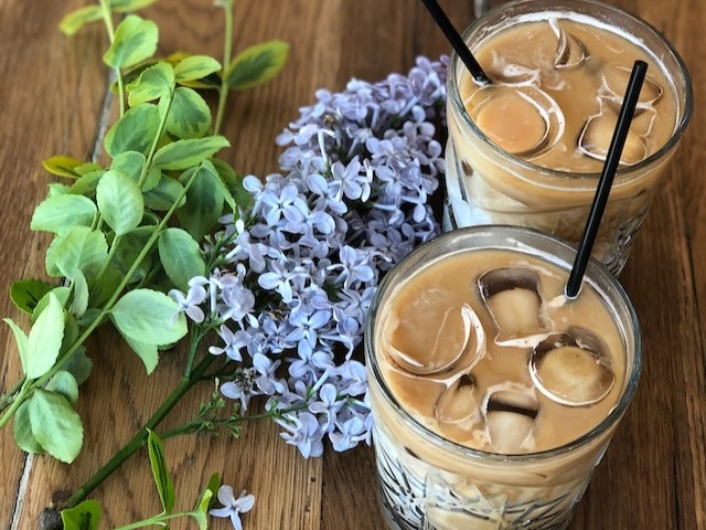 french press iced coffee